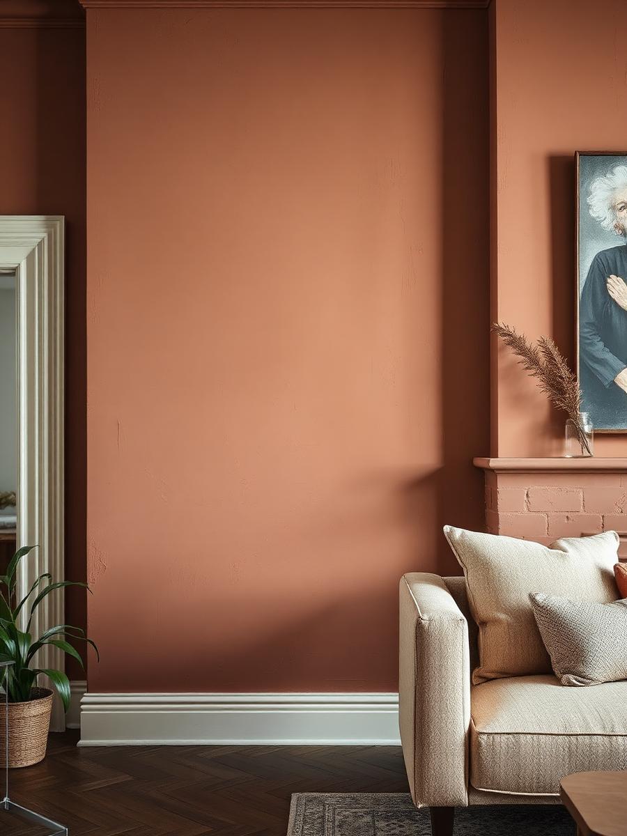Limewash wall in soft clay